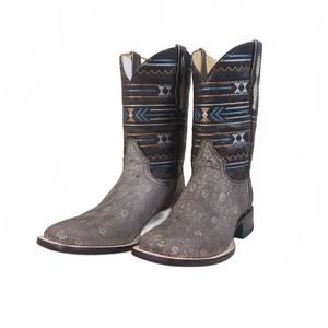 NEW NULL men's ritch lizard boots in multi
